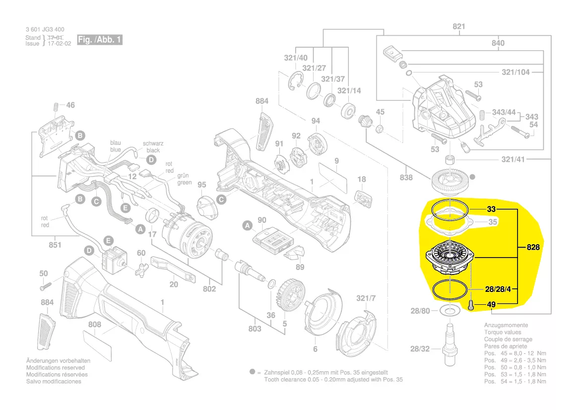 Flasque de palier réf. 1 607 000 D6D BOSCH